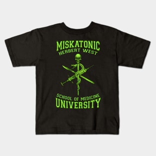 Herbert West Miskatonic - Azhmodai 23 Kids T-Shirt